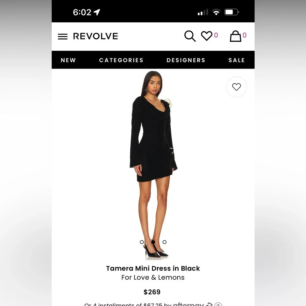 For Love and Lemons Tamera Mini Dress - Picture 7 of 7